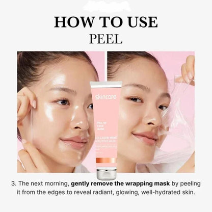 Korean  Wrapping Peel Off Mask