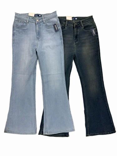 Ladies Denim Bell Bottom Jeans
