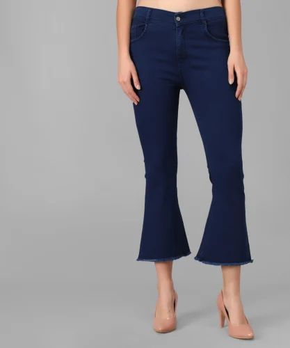 Ladies Denim Bell Bottom Jeans