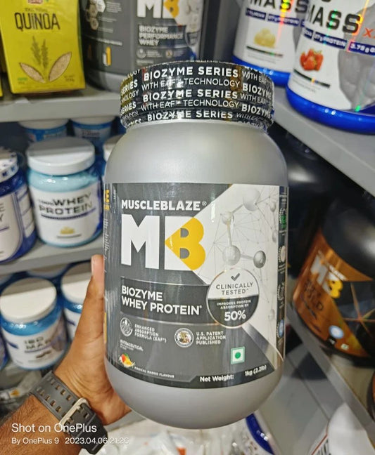 Muscleblaze Biozyme Whey Protein 2.2 lbs, 1 Kg